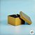 Caixa Cubo Para Presente Metalizada com Textura Dourado 4x4x4cm - 10 unidades - ASSK - Rizzo - Imagem 3