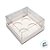 Caixa Base Brigadeiro - Branco - 4 cavidades (9x9x4,5cm) - 10 unidades - Assk - Rizzo - Imagem 2