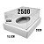 Caixa Ovo de Colher - Meio Ovo de 250g - 20cm x 15,5cm x 10cm - Branco - 5 unidades - Assk - Rizzo - Imagem 2