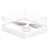 Caixa Ovo de Colher - Três Meio Ovo de 100g a 150g - 20,5cm x 17cm x 6,5cm - Branco - 5 unidades - Assk - Rizzo - Imagem 1