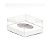Caixa para Meio Ovo de 100g a 150g - 11x12x7cm - Branca - 5 unidades - ASSK - Rizzo - Imagem 1