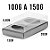 Caixa Ovo de Colher - Dois Meio Ovo de 100g a 150g - 20cm x 13cm x 8,8cm - Marrom - 5 unidades - Assk - Rizzo - Imagem 2
