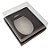Caixa para Meio Ovo de 250g - 15x13x6,5cm - Marrom - 5 unidades - ASSK - Rizzo - Imagem 1