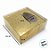 Caixa para Meio Ovo 50g - 10x10x4cm - Ouro Texturizado - 5 unidades - ASSK - Rizzo - Imagem 4