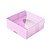 Caixa Ovo de Colher - Meio Ovo de 50g a 80g - 10cm x 10cm x 4cm - Rosa - 5unidades - Assk - Páscoa Rizzo Embalagens - Imagem 1