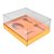 Caixa Ovo de Colher Kit Confeiteiro - Meio Ovo de 100g a 150g - 20,5cm x 17cm x 9,7cm - Ouro - 5unidades - Assk - Páscoa - Imagem 1