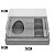 Caixa para Meio Ovo de 150g e 3 Bombons - 20x15x10cm - Branca - 5 unidades - ASSK - Rizzo - Imagem 2