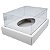Caixa para Meio Ovo de 500g - 23x19x10cm - Branco - 5 unidades - ASSK - Rizzo - Imagem 1