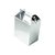 Caixa Sacolinha S11 (15,9cm x 17cm x 10,2cm) Prata 10 unidades Assk Rizzo Embalagens - Imagem 1