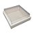 Caixa de PVC N13 Branca 17X17X7,8- 5 un - Assk Rizzo Confeitaria - Imagem 1