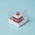 Caixa Mini Bolo PP (4cm x 4cm x 4cm) Branca - 10 unidades - Assk - Rizzo - Imagem 1