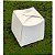 Caixa Panetone Branca 100g Fechado 10x10x10 com 10 un Assk Rizzo Confeitaria - Imagem 1