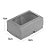 Caixa 2 Doces com Visor S1 (6cm x 9cm x 4cm) Branca 10 unidades Assk - Imagem 2