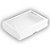 Caixa com Visor S4 (14cm x 20cm x 4cm) Branca 10 unidades Assk - Imagem 1