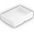 Caixa com Visor S5 (16cm x 22cm x 4cm) Branca 10 unidades Assk Rizzo Embalagens - Imagem 1