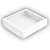 Caixa 25 Doces com Visor S8 (19cm x 19cm x 4cm) Branca 10 unidades Assk Rizzo Embalagens - Imagem 1