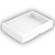 Caixa 24 Doces com Visor S9 (19cm x 25cm x 4cm) Branca 10 unidades Assk Rizzo Embalagens - Imagem 1