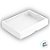 Caixa 24 Doces com Visor S9 (19cm x 25cm x 4cm) Branca - 10 unidades - Assk - Rizzo Embalagens - Imagem 2