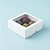 Caixa 4 Doces com Visor S11 (9cm x 9cm x 4cm) Branca - 10 unidades - Assk - Rizzo Embalagens - Imagem 1