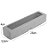 Caixa com Visor S13 (5,5cm x 23cm x 4cm) Branca 10 unidades Assk - Imagem 2