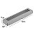 Caixa com Visor S14 (4cm x 19cm x 2cm) Branca 10 unidades Assk Rizzo Embalagens - Imagem 2