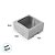 Caixa com Visor S16 (7cm x 7cm x 3cm) Branca - 10 unidades - Assk - Rizzo - Imagem 4