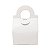 Caixa Sacolinha AS5 (6cm x 8cm x 8cm) Branco 10 unidades Assk Rizzo Embalagens - Imagem 2