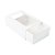 Caixa Gaveta com Visor Nº2 (8cm x 12cm x 4cm) Branca 10 unidades Assk Rizzo Embalagens - Imagem 1