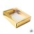 Caixa Gaveta com Visor Nº3 (12cm x 16cm x 4cm) Dourada - 10 unidades - Assk - Rizzo - Imagem 2