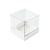 Caixa Mini Bolo G (8cm x 8cm x 8cm) Branca 10 unidades Assk Rizzo Confeitaria - Imagem 1