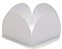 Forminha para Doces 4 Pétalas (4cm x 4cm x 3cm) Branca 50 unidades Assk - Imagem 1