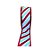 Fita Decorativa Aramada - Verde e Vermelho com Glitter - 3,8cmx9,14m - 1 unidade - Cromus - Rizzo - Imagem 1
