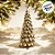 Pinheiro de Resina - Ouro - 30,5cm - 1 unidade - Cromus - Rizzo - Imagem 3