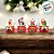 Enfeite Decorativo de Natal - Globo de Neve com Noel - 6cm - 1 unidade - Cromus - Rizzo - Imagem 3