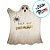 Guardanapo Double Face Fantasma de Halloween - 33cm - 20 unidades - Cromus - Rizzo - Imagem 3