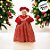 Mamãe Noel Decorativa Vermelho e Ouro - 42cm  - 1 unidade - Cromus - Rizzo - Imagem 3