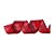 Fita Aramada Juta Quadriculada - Vermelho/Preto - 6,3cm x 9,14m - 1 unidade - Cromus - Rizzo - Imagem 1