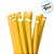 Canudo de Papel - Amarelo - 20cm - 20 unidades - Cromus - Rizzo - Imagem 4