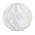 Globo de Papel Colmeia Branco - 8cm - 3 unidades - Cromus - Rizzo - Imagem 1