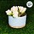 Flor Decorativa Artificial - Rosa Branca - 10,5cm - 1 unidade - Cromus - Rizzo - Imagem 4