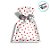 Saco Adesivado Decorado com Aba - Dots Vermelho - 100 unidades - Cromus - Rizzo - Imagem 3