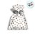 Saco Adesivado Decorado com Aba - Dots Marrom - 100 unidades - Cromus - Rizzo - Imagem 3