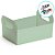 Caixote de Papel Cartão - Chá Latte Verde - 1 unidade - Cromus - Rizzo - Imagem 2
