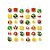 Cortina Decorativa - Super Mario - 6 unidades - Cromus - Rizzo - Imagem 1