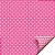 Folha para Ovos de Páscoa Double Face Poa Rosa Branco 69x89cm - 25 unidades - Cromus - Rizzo - Imagem 1
