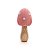 Cogumelo Decorativo - 16cm - Bege/Rosa  - 1 unidade - Cromus - Rizzo - Imagem 1