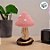 Cogumelo Decorativo - 13cm - Bege/Rosa  - 1 unidade - Cromus - Rizzo - Imagem 3