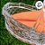 Cesta Decorativa de Vidro Oval - 13cm - 1 unidade - Cromus - Rizzo - Imagem 3
