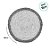 Sousplat Fibra Trancada - Bege/Verde - 38cm - 1 unidade - Cromus - Rizzo - Imagem 2
