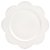 Sousplat com Borda Floral - Branco - 32cm - 1 unidade - Cromus - Rizzo - Imagem 1